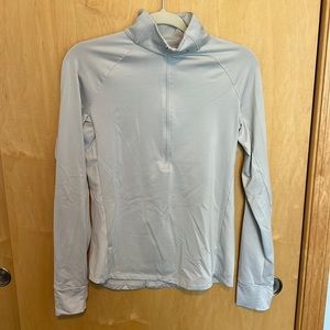 Light Steel Gray / Powder Blue Under Armor Size Medium Running Sweatshirt